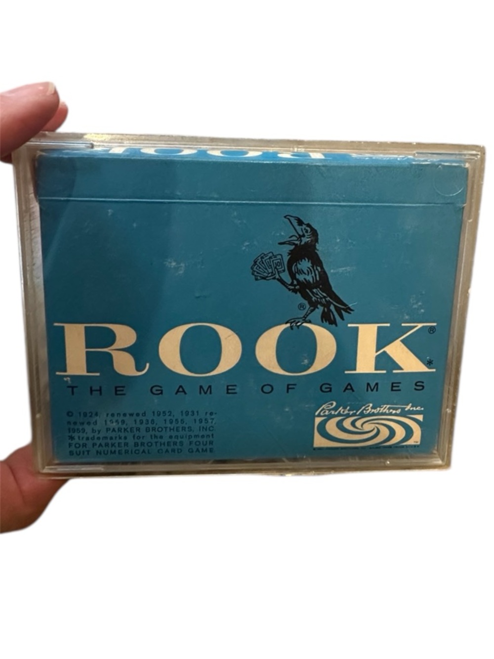 Rook Card Game by Parker Brothers - Blue